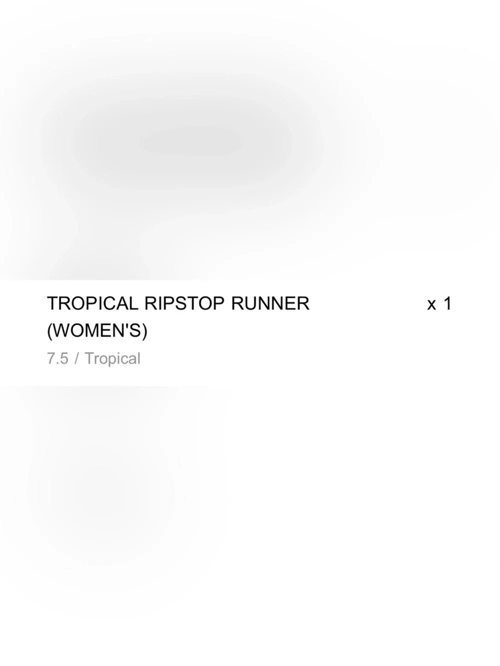 NoBull Tropical Ripstop Runner Women’s Size 7.5